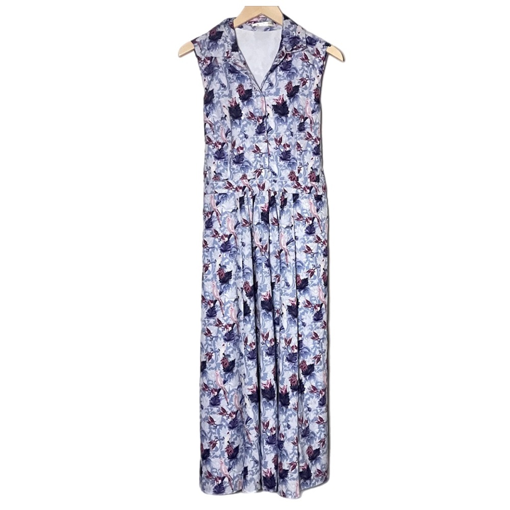 Wayward Fancies Cockatoo Parrot Print Maxi Dress